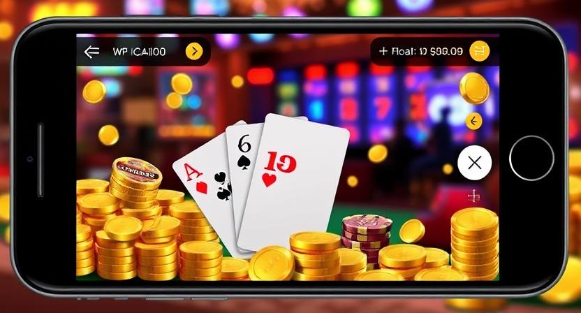 app2222 mobile casino app interface
