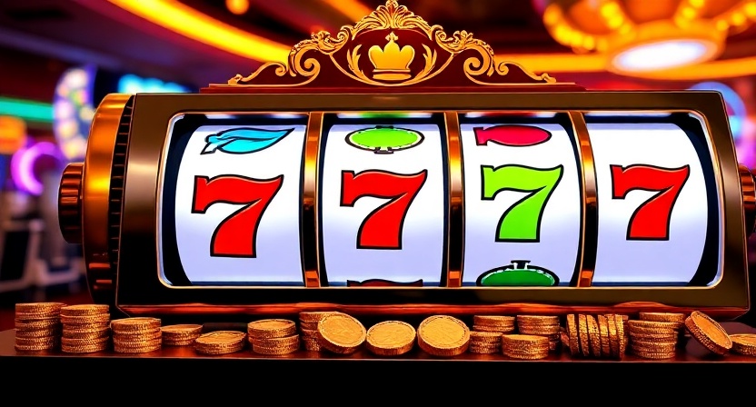 Colorful and modern app2222 slot game interface